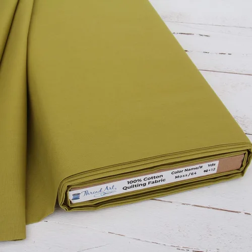 Miniatura 44 de Tela de Acolchado de Algodón Premium ThreadArt Vendida por Yarda - Dorado - 44" de Ancho - 100% Algodón - Acolchado, Costura, Manualidades