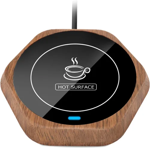 Miniatura 8 de COFFEE MUG WARMER: Placa de Calefacción Inteligente para Bebidas, Calentador de Velas, Taza de Cera, Calentador Eléctrico, Termostato, Posavasos