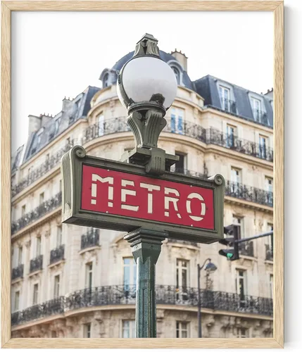Miniatura 32 de HAUS AND HUES París - Póster de pared para dormitorio (sin marco, 16 x 20 pulgadas)