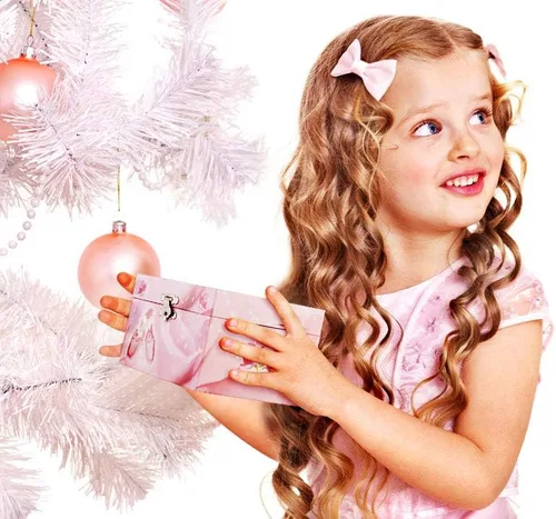 Miniatura 7 de RR ROUND RICH DESIGN Joyero musical infantil para niñas y conjunto de joyas con tema de bailarina color rosa cisne