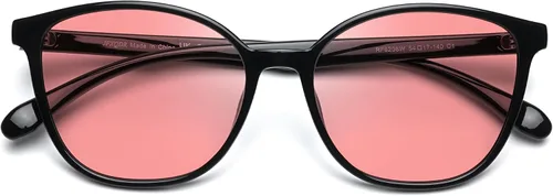 Miniatura 14 de Lentes de mujer con bloqueo de luz azul, lentes para computadora y juegos, con armazón TR90, antifatiga ocular y antirreflejantes UV RF6208 Marrón