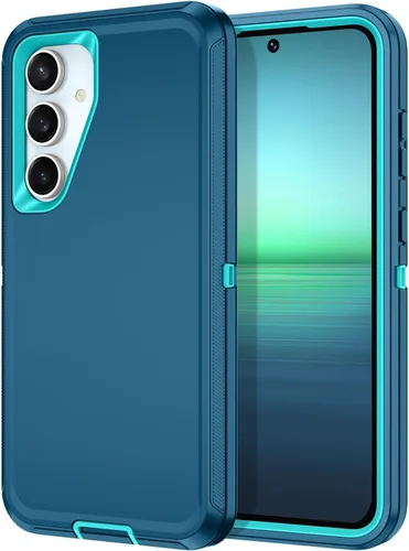 Miniatura 59 de I-HONVA para Samsung Galaxy S21 FE 5G, Funda Resistente a Golpes, Polvo y Caídas de 3 Capas, Protección Completa del Cuerpo