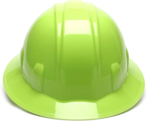 Miniatura 2 de Pyramex Safety SL Series - Casco duro de ala completa, suspensión de trinquete de 4 puntos, Hi Vis Lime Verde lima(Hi-Vis Lime)