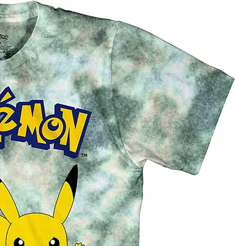 Miniatura 6 de Pokemon Camiseta de juego Pikachu para hombre, diseño de Gotta Catch Em All