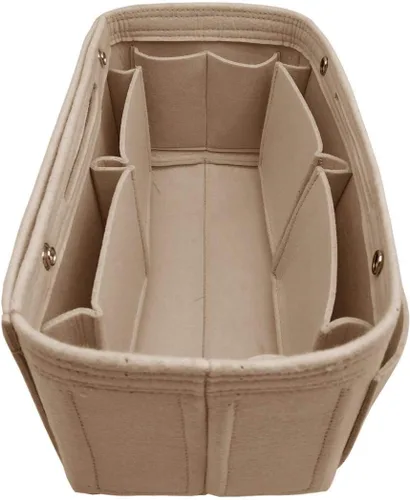 Miniatura 30 de LEXSION Organizador de fieltro para bolso – Bolsa de bolsillo múltiple en bolsa organizadora