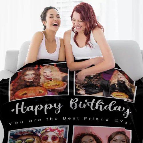 Miniatura 2 de Novgarden Regalos de cumpleaños para mujeres, manta personalizada con imagen, manta de fotos personalizada, ideas de regalos de cumpleaños para mujer