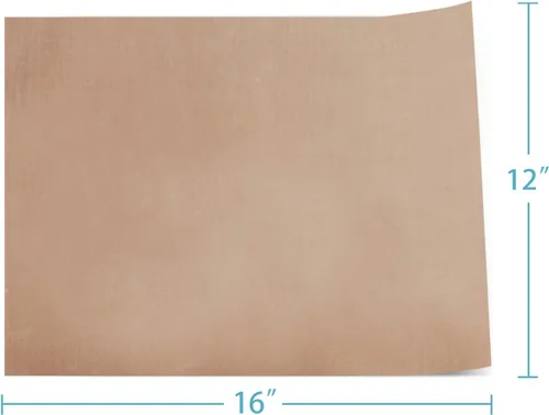 Miniatura 2 de Paquete de 3 hojas de teflón para prensa de calor, papel de transferencia de calor de 12 x 16 pulgadas para camisetas prensa de calor, tapete