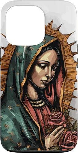 Miniatura 10 de Funda para iPhone 12 Pro Max Virgen De Guadalupe Católica Virgen De Guadalupe