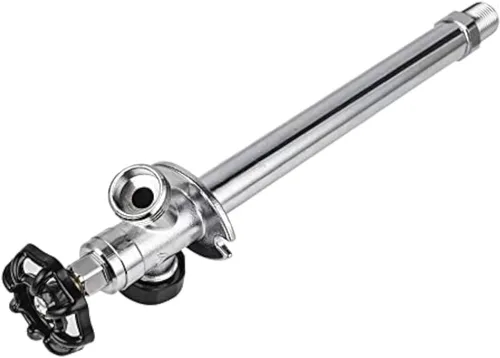 Miniatura 9 de EFIELD Grifo de jardín antisifón resistente a heladas de 4 pulgadas con púa de 1/2 pulgada para crimpar Pex X bibb de manguera de 3/4 pulgadas