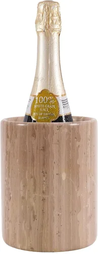 Miniatura 7 de Radicaln Enfriador de Vino de Mármol Negro de 6.5 Pulgadas Hecho a Mano Enfriador de Bebidas Para Accesorios de Bar, Enfriador de Vino Para Champán
