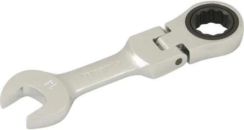 Miniatura 7 de Dynamic Tools D076319 Llave de trinquete de cabeza flexible rechoncha, 0.748 in