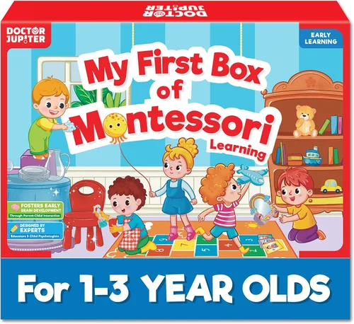 Miniatura 14 de Doctor Jupiter Mi Primera Caja de Aprendizaje Juguetes para Niños Pequeños de 1-2-3 años Actividades de Aprendizaje y Educación para Niñas de 1+