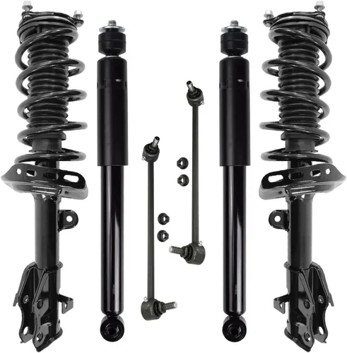 Miniatura 11 de Detroit Axle - Kit de puntales delanteros de 6 piezas para Ford Escape 2014-2019, 2 puntales y muelles helicoidales, 2 enlaces de barra