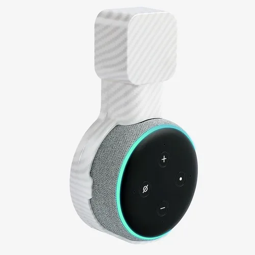 Miniatura 11 de Soporte de pared para 3ª generación, accesorios que ahorran espacio, gestión de cables integrada para altavoces inteligentes Dot (3ª generación)