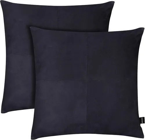 Miniatura 118 de Funda de almohada de piel de cordero – Funda de cojín decorativa para sofá – Fundas para sala de estar y dormitorio, 22 x 22 pulgadas – Paquete de 2