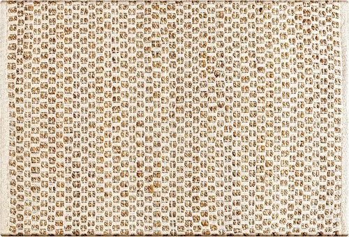 Miniatura 10 de Alfombra de algodón de yute de 2 x 3 pies (24 x 36 pulgadas), tejida a mano por expertos artesanos, para cualquier habitación de la decoración de tu