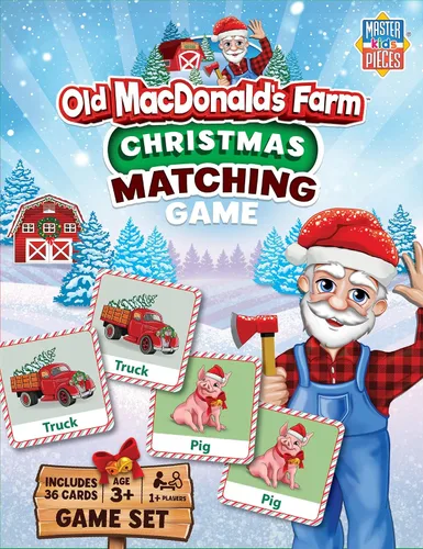 Miniatura 25 de MasterPieces Juegos para niños - Old MacDonald's Farm Matching Game - Juego para niños y familia - Ríe y aprende