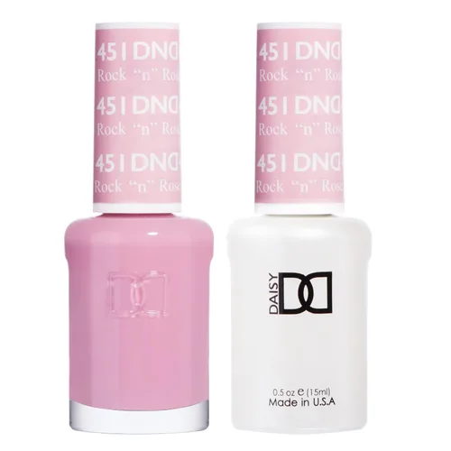 Miniatura 8 de DND - Juego de esmaltes de gel, colección rosa, esmalte de gel UV/LED y esmalte de uñas secado al aire, dúo de esmalte a juego sin astillas, 0.5