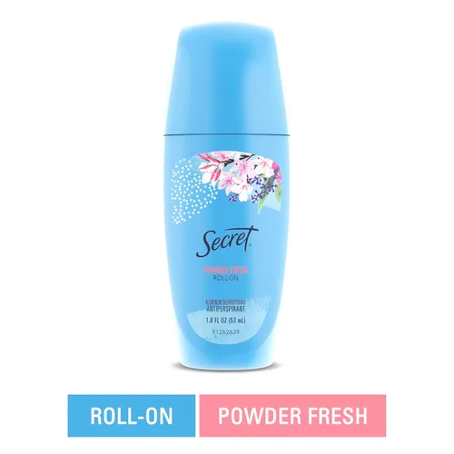 Miniatura 7 de Secret Antitranspirante y desodorante roll-on para mujeres, protección contra el sudor y el olor las 24 horas, fórmula equilibrada de PH, aroma