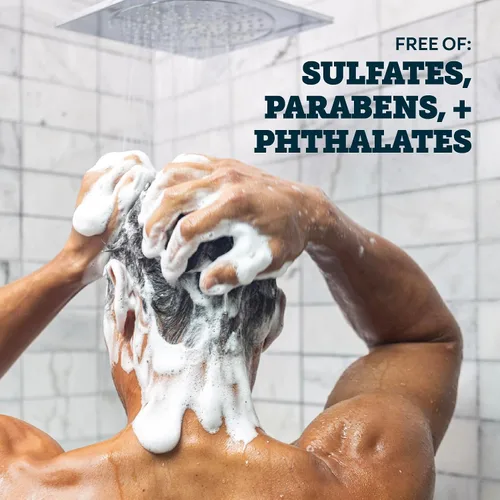 Miniatura 8 de Oars + Alps Juego de champú y acondicionador para el cabello sin sulfato para hombres y mujeres, infundido con extractos de algas y algas, nutritivo