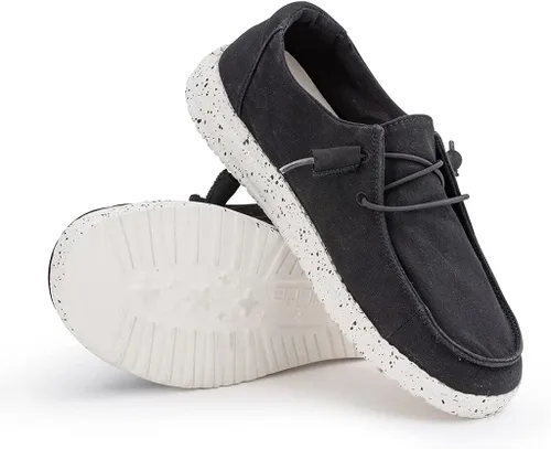 Miniatura 4 de Hey Dude Wendy Chambray para mujer Zapatos de mujer Mocasines con cordones para mujer Cómodo y ligero