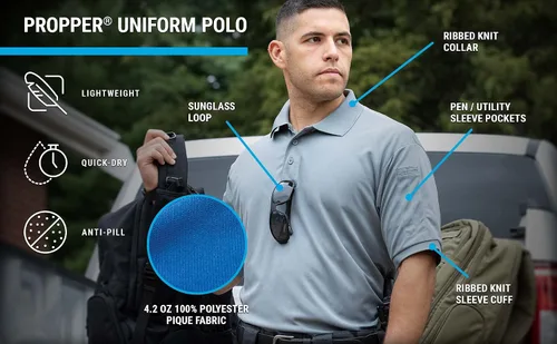 Miniatura 4 de Propper Uniform - Camisa polo para hombre