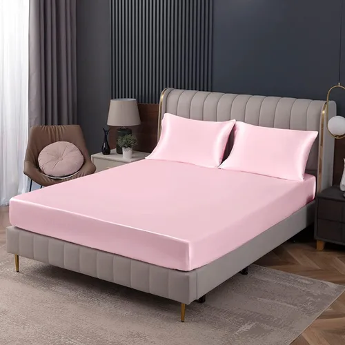 Miniatura 24 de Homiest Sábana Plana de Satén Blanco - Ropa de Cama de Colchón Full de Lujo y Ultra Suave