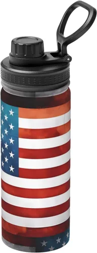 Miniatura 15 de Greek Flag Insulated Stainless Steel Kettle Print Funny Water Bottle Insulated Ideal for Sports and Travel