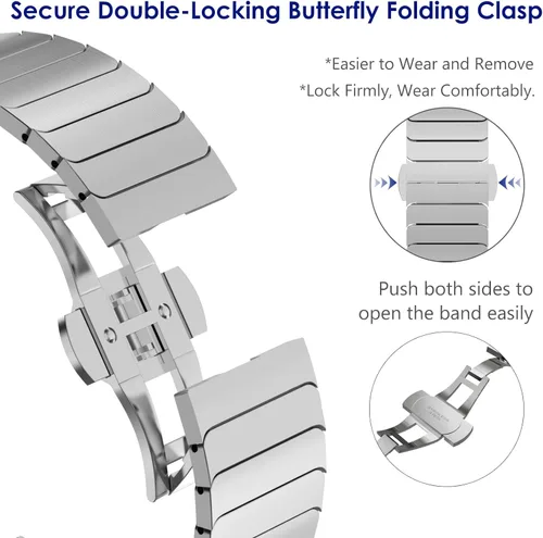 Miniatura 3 de Wingle Compatible con Apple Watch Band Ultra 3/2/1 Band de 1.92 pulgadas, Series 11, 10, 1.81, 1.77, 1.73 y 1.65 pulgadas, SE 3/2/1 Series 9, 8, 7