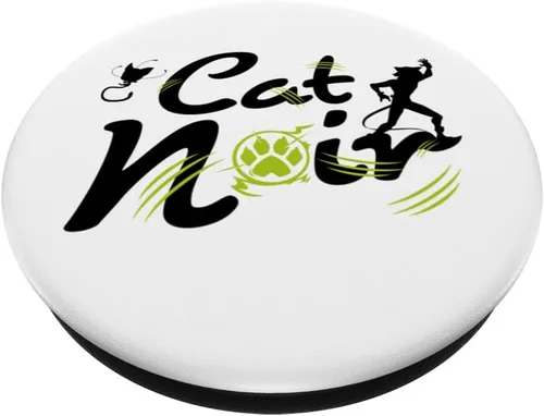 Miniatura 2 de Miraculous Ladybug Cat Noir Pata estilizada PopSockets PopGrip intercambiable