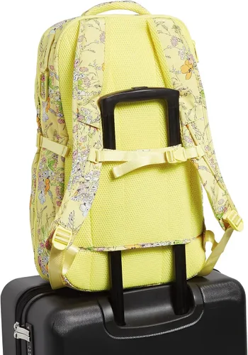 Miniatura 5 de Vera Bradley Mochila plana reciclada Lighten Up Reactive Lay para mujer, Jardín Sunlit, talla única