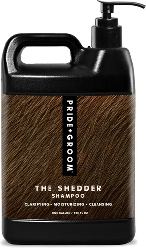 Miniatura 13 de Pride and Groom The Shedder - Champú para eliminar el pelo para perros, gel de baño natural con aceites esenciales e ingredientes que reducen
