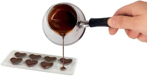 Miniatura 3 de 3089M Uniware - Calentador de café y leche de acero inoxidable y mantequilla/chocolate (12 onzas)