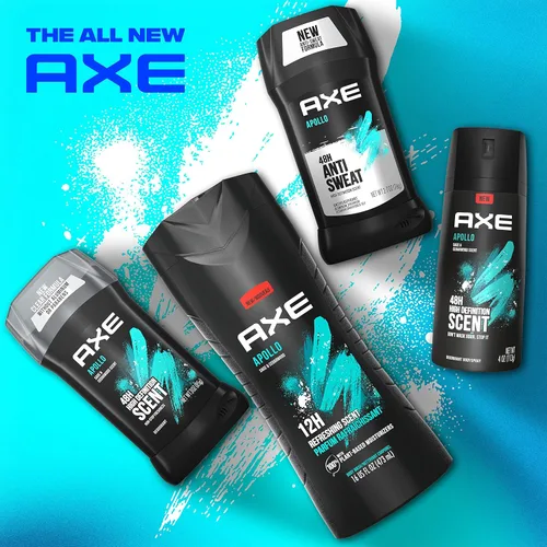 Miniatura 6 de AXE Apollo desodorante antitranspirante en barra para hombres, aroma a salvia y madera de cedro, protección antisudor de 48 horas, 2.7 onzas