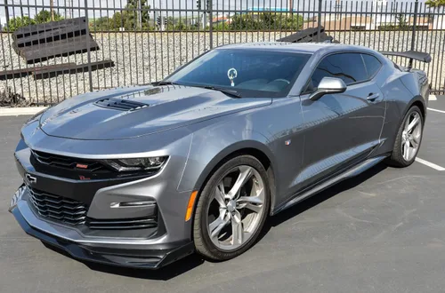 Miniatura 10 de Repuesto para Chevrolet Camaro LT LS RS SS 2016-Presente Par de extensiones de faldones laterales estilo ZL1 para panel basculante