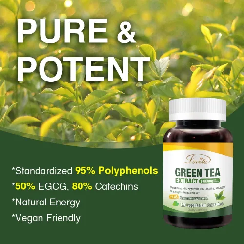Miniatura 3 de LOVITA Extracto de té verde 1000 mg (120 unidades)
