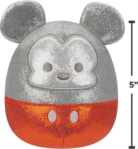 Miniatura 3 de Squishmallows Original Disney100 - Juego de 5 cajas de felpa de 5 pulgadas, peluche oficial de Jazwares Little Ultrasoft - Exclusivo de Amazon