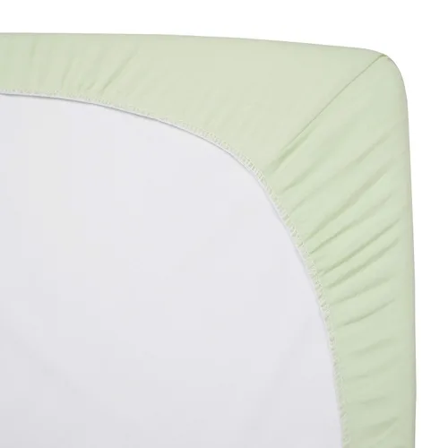 Miniatura 6 de Sábanas para porta-cunas de American Baby Company, 100% algodón, punto jersey Celery