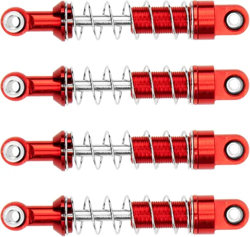 Miniatura 5 de Suspensión de amortiguador de metal con soporte de asiento extensor compatible con 1/12 MN D90 D91 D96 D99 D99S MN90 MN99S WPL C14 C24 C34 1/16 RC