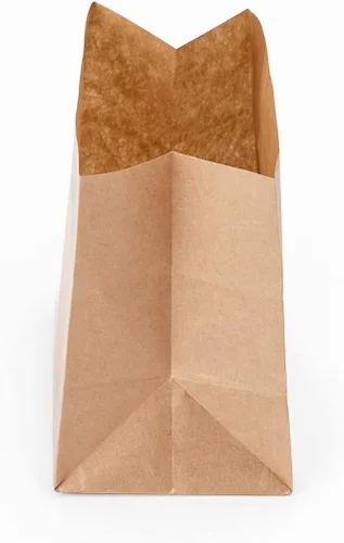 Miniatura 9 de Restaurantware Kraft Snack Bag 100 unidades 4.25 x 2.5 x 3.75 pulgadas Mini Snack Bag Rectangular Papel Embalaje Kraft