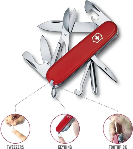 Miniatura 6 de Victorinox Swiss Army Super Tinker Pocket Tool - Rojo