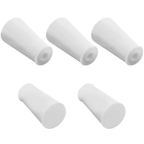 Miniatura 11 de Bettomshin Tapón cónico de silicona Carboy, adecuado para orificios de 3/8 pulgadas de diámetro, para elaboración casera, cerveza, vino, kombucha