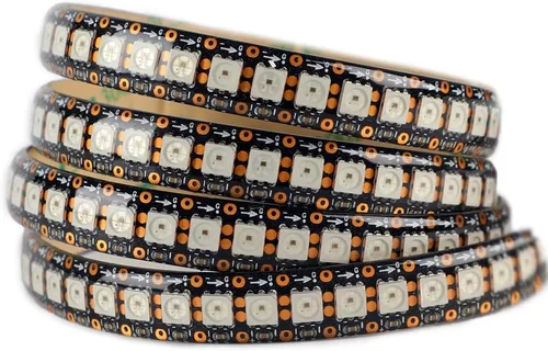 Miniatura 24 de WS2812B - Tira de LED de 12 V WS2815 (WS2812B actualizado) con luz direccionable individualmente, tira de LED programable con conectores JST-SM de 4