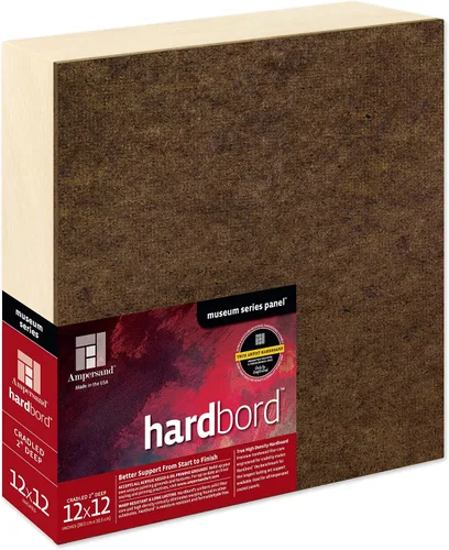 Miniatura 14 de Ampersand Art Supply Panel de Pintura de Madera Dura: Serie Museum Hardbord, 11" x 14", Perfil Plano de 1/8 Pulgada Perfil plano de 1/8 pulgadas