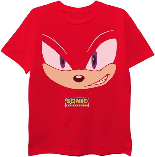 Miniatura 2 de SEGA Paquete de 3 camisetas de erizo para niños, sonic, colas, nudillos