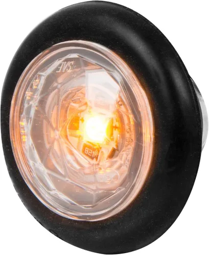 GG Grand General 75311 Luz ámbar/transparente (lente diamante de 1-1/4" 1 LED de doble función. con Grmt)