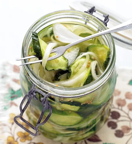 Miniatura 4 de Cuchara de aceituna de mango largo y tenedor de pepinillos para servir cuchara y tenedor, juego de recogedor de alimentos de acero inoxidable