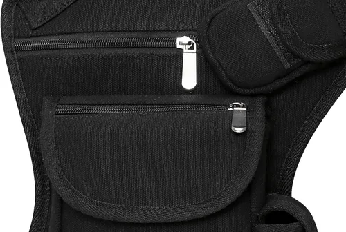 Miniatura 4 de SEALINF Riñonera de lona Riñonera Racing Drop Leg Bag Motocicleta Bolsa al aire libre
