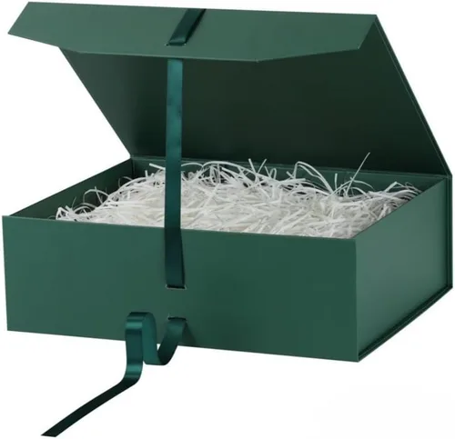 Miniatura 17 de GoooodGift Caja de regalo grande azul, 1 paquete de 13.5 x 11 x 5.3 pulgadas, caja de regalo de lujo para regalos con tapa de cierre magnético