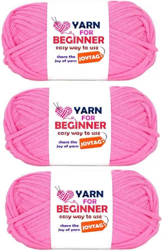 Miniatura 25 de Paquete de 3 hilos de ganchillo de mezcla de algodón y nailon - azul, gris, verde - 3x50g - puntadas fáciles de ver - kit de ganchillo y tejido